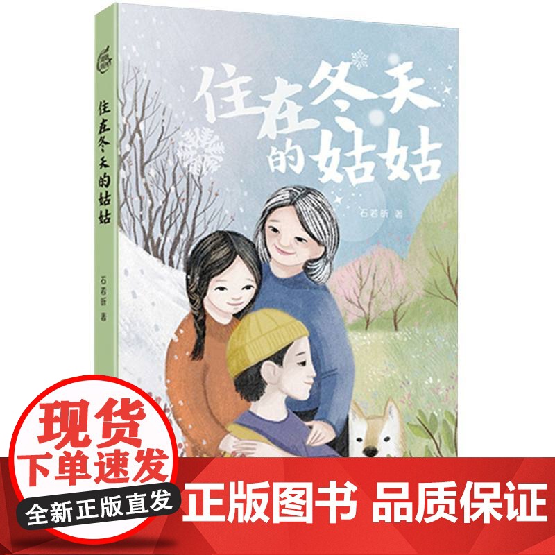 住在冬天的姑姑 石若昕著 青少年温馨成长亲情家庭教育主题读物故事书小学生课外阅读书籍三四五六年级暑假推 荐新华正版