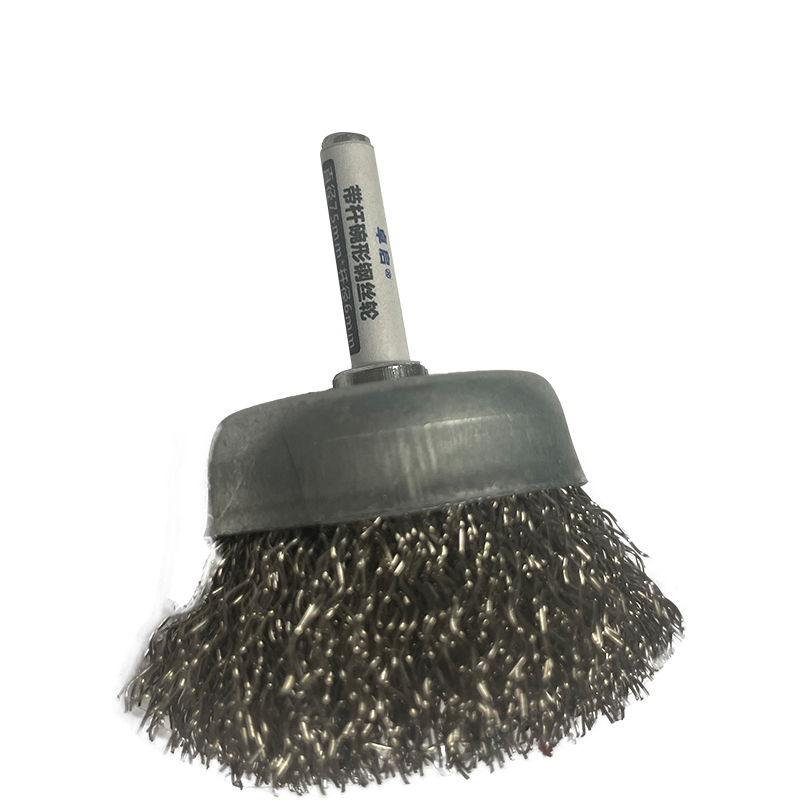 卓启带杆碗形钢丝轮高清大图