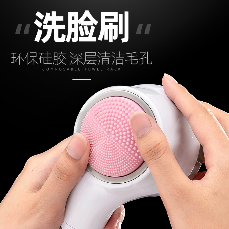 慕亚美容花洒增压除氯淋浴大喷头高压日本淋雨过滤手持加压莲蓬头手喷高清大图