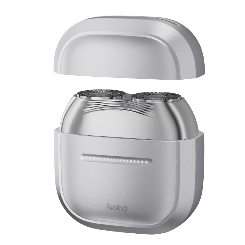 艾优潮流剃须刀礼盒装 银 T23高清大图