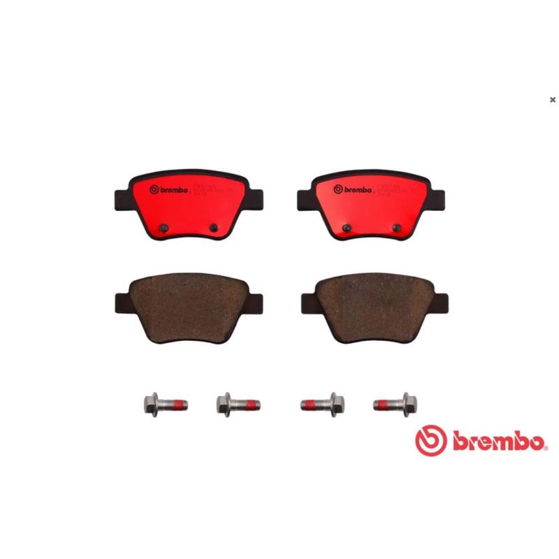 布雷博(brembo)后片.陶瓷P85114N适配高尔夫6/速腾/甲壳虫/明锐/野帝/奥迪A3