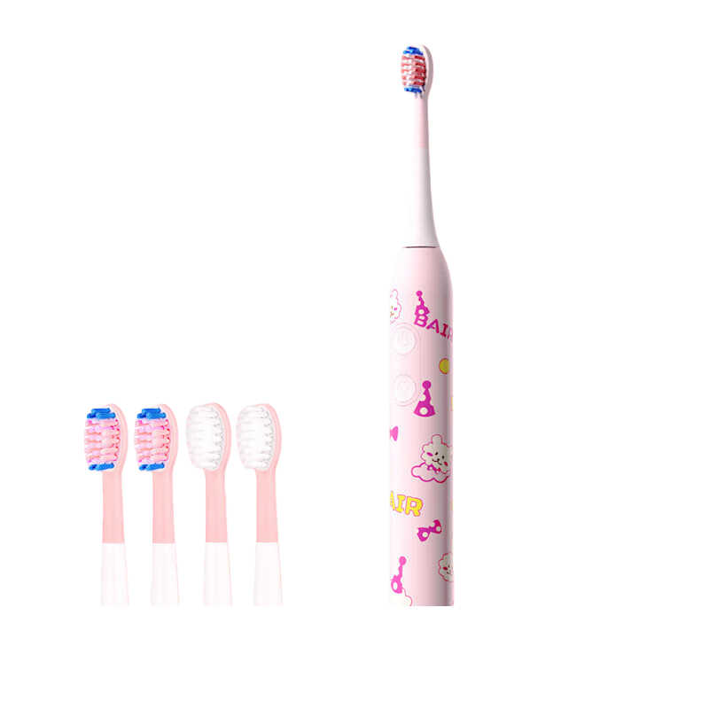 拜尔 儿童电动牙刷K8粉色高清大图