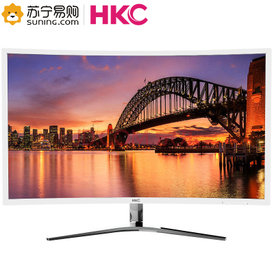 HKC/惠科 C7000 27英寸VA广视角不闪屏1800R曲面显示器屏幕