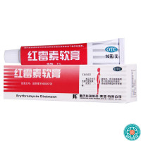 [3盒]科瑞红霉素软膏1%*10g/支*3盒程度较轻的烧伤