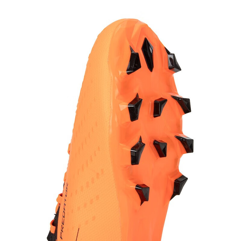 阿迪达斯(adidas)男鞋 运动鞋实战比赛训练人草MG钉鞋防滑耐磨足球鞋 GW4636 橙色/黑色