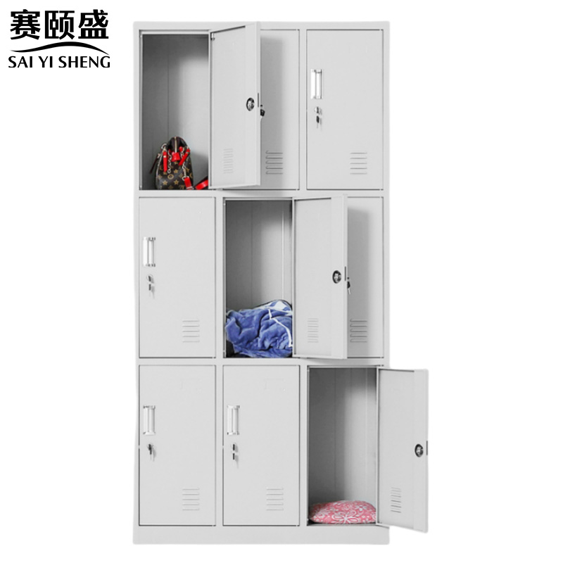 赛颐盛钢制更衣柜九门台高清大图
