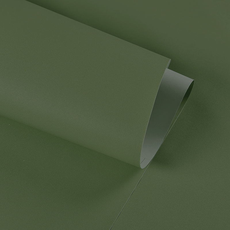 墨绿色墙纸10米古达自粘防水防潮深绿纯色卧室客厅背景墙翻新自贴壁纸