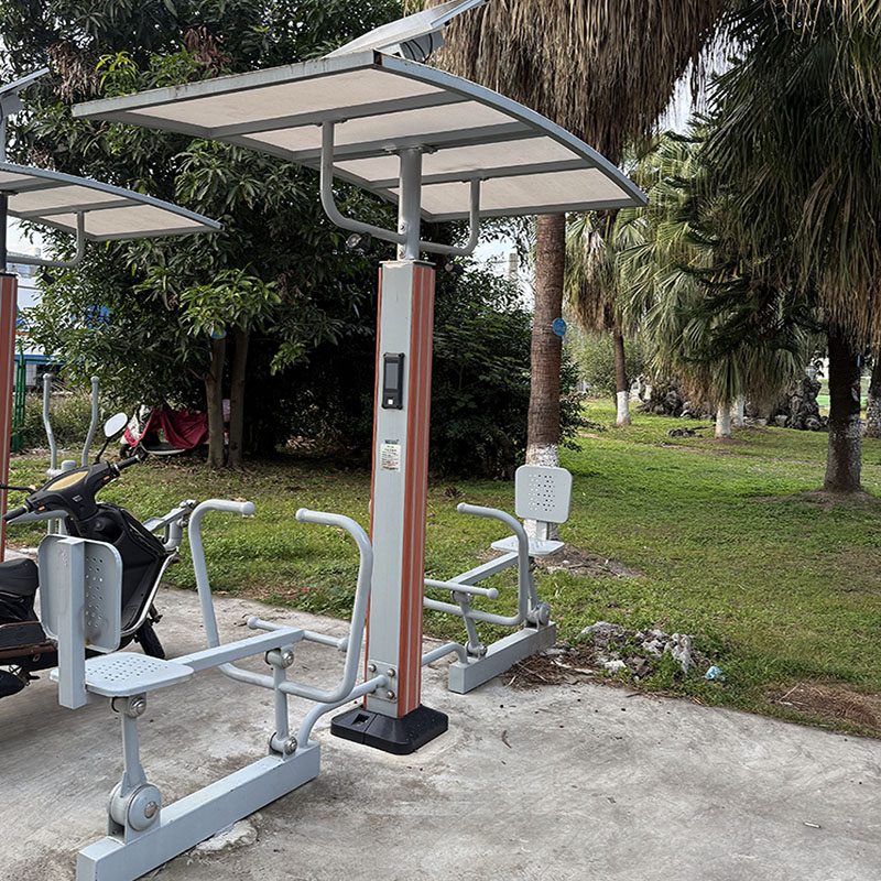 喜力健 双位太阳能划船器 X-TY03 个高清大图