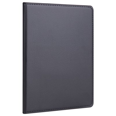 得力(deli) 7901记事本皮面笔记本 25k商务办公会议笔记本(黑)-80页-25K 5本装