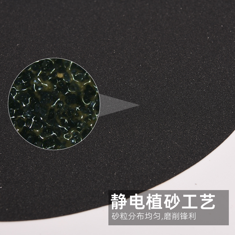斑羚Goral欧洲进口砂纸金相研磨抛光耐水砂纸背胶自粘8寸φ200mmP600（Girt320）