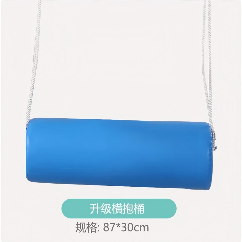 羊多多A字秋千儿童游乐玩具设备感统训练器材 升级横抱桶(颜色随机)高清大图