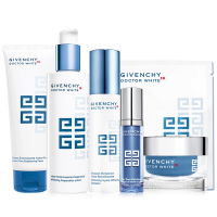 纪梵希(GIVENCHY)净白焕能系列保湿滋养面部护肤套装礼盒6件套(洁面+水+乳+精华+晚霜+面膜)