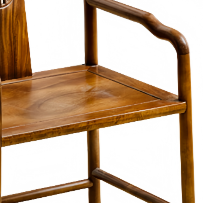 豫龙都餐椅子实木把高清大图