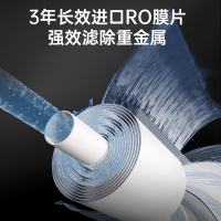 复旦申花厨房家用净水器600G新款反渗透厨房净水器