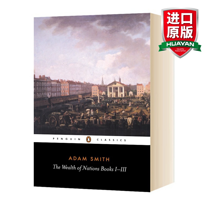 国富论 精装 [正版]英文原版 The Wealth of Nations Books I-III 国富论1-3 亚当斯高清大图