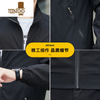 YANXU外套男士2022新款潮流休闲工装上衣服秋装冬季男装一套夹克