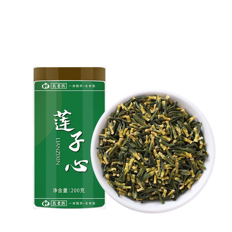 (买一发二瓶)名老医 莲子心 莲子芯 400克(200gx2瓶)养生茶 家庭实惠装