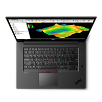 联想ThinkPad P1隐士 02CD 15.6英寸移动图形工作站游戏笔记本电脑(六核W-10855M 64G 2TBSSD 4K屏 4G-T2000独显 触控)标配