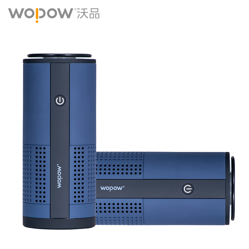 沃品(WOPOW) CP01空气净化器迷你风量大续航时间长小巧便携 深蓝色高清大图