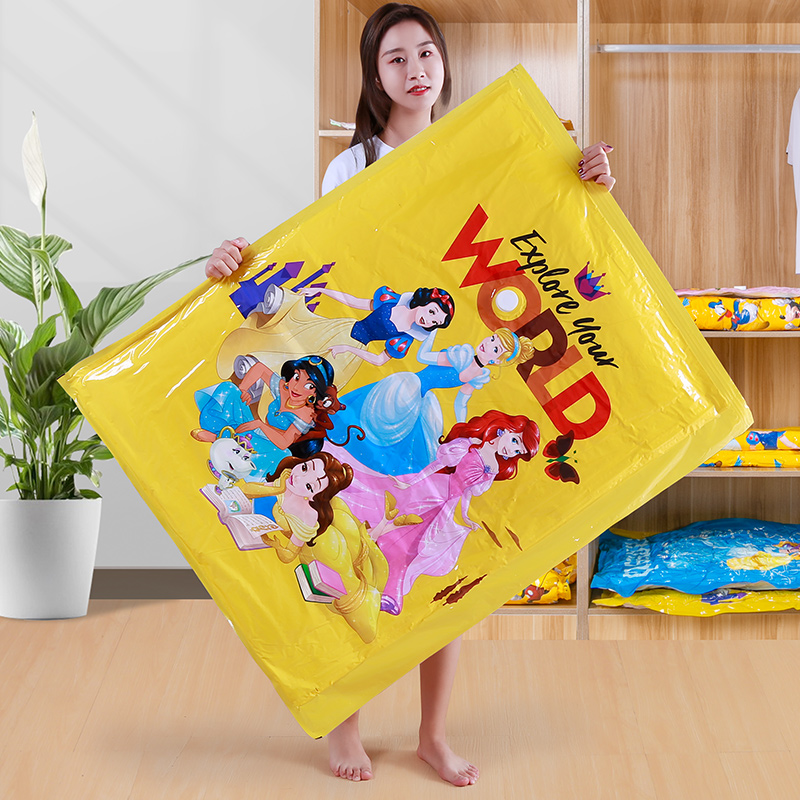 抽真空压缩袋家用衣物羽绒服整理袋特大号被子收纳袋打包电泵收纳袋 三维工匠高清大图