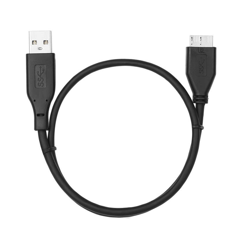 WD西部数据 移动硬盘 原装数据线 USB3.0接口 45cm(高速传输)东芝希捷西数 移动硬盘盒子三星note3连接线高清大图