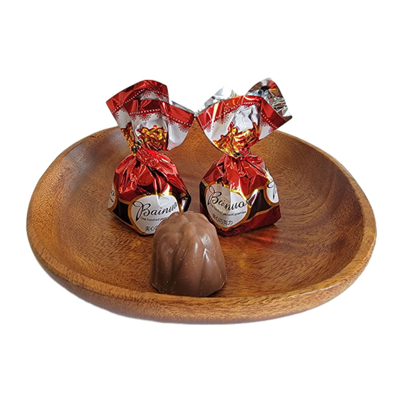 百诺牛奶夹心巧克力散装250g扭结婚庆结婚喜糖休闲零食满月诞生礼高清大图