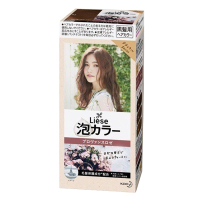Kao 花王旗下 Liese 莉婕 泡沫染发剂 普罗旺斯玫瑰 108ml(黑发用不遮白)