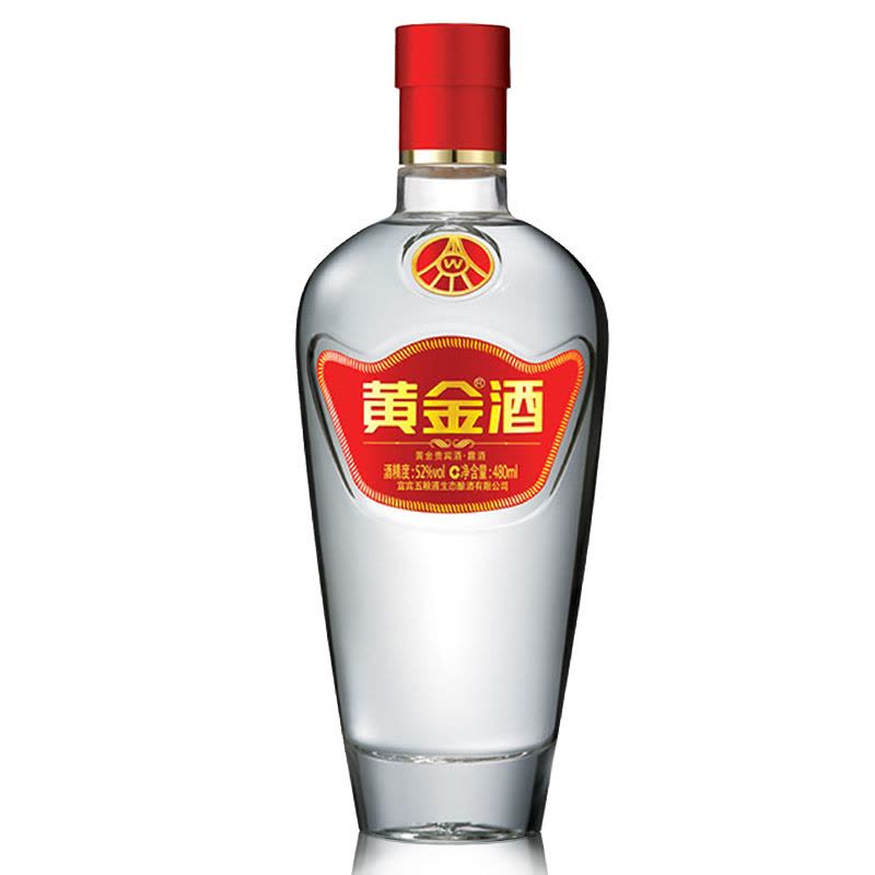 黄金酒 480ml 52% 中国酒 黄金酒贵宾酒52度480ml 单瓶装盒装【价格图片品牌报价】-苏宁易购