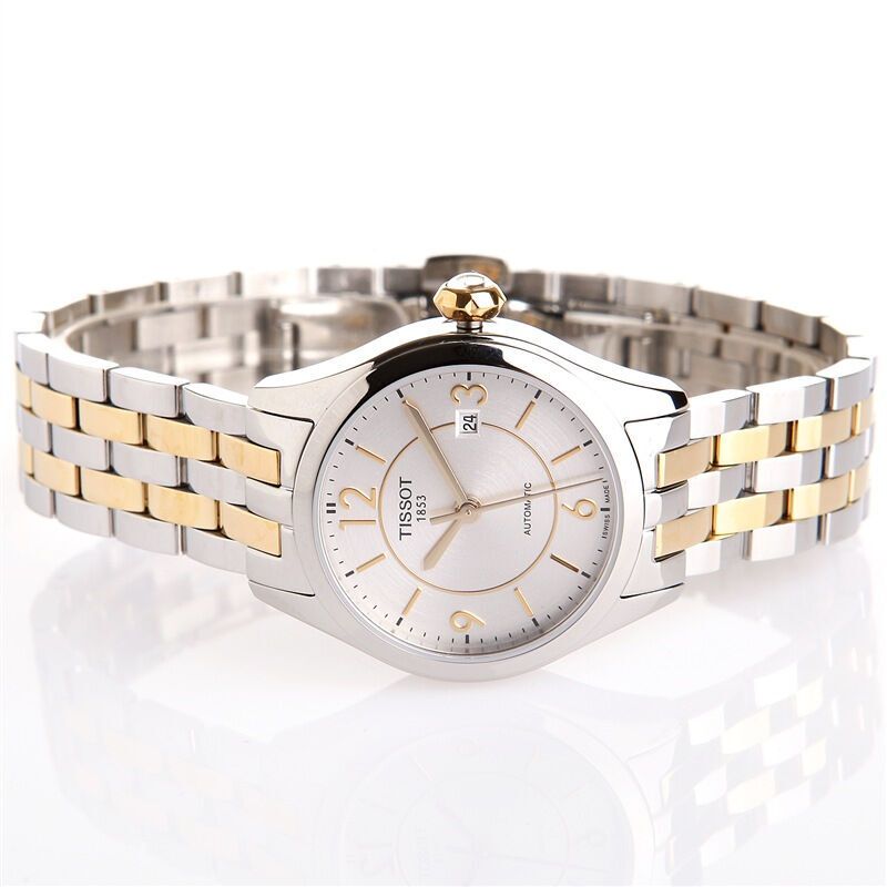 天梭(TISSOT)手表 唯意系列机械表 女士腕表T038.007.22.037.00