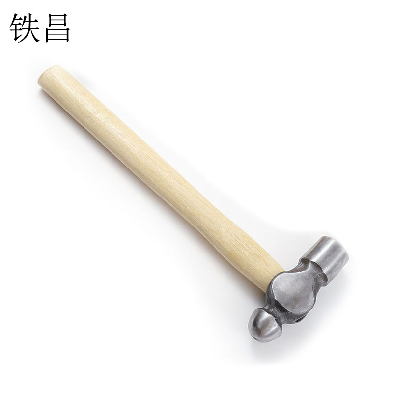 铁昌 锤子 圆头锤 手锤 木柄圆头锤 榔头 铁锤 多规格 把高清大图