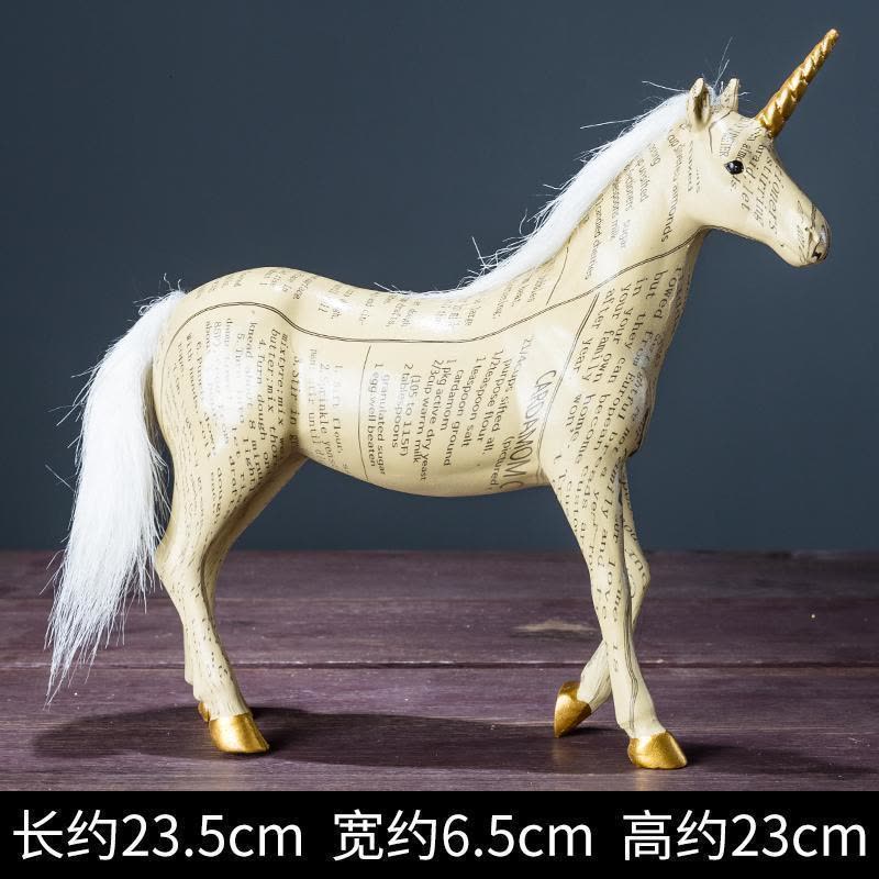 美帮汇欧美风格战马摆饰开业礼品时尚创意马摆件树脂工艺品送礼佳品礼品图片