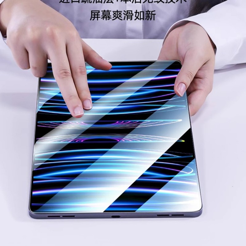 企采严选 适用iPad钢化膜i[1片]主动护眼因子+防指纹效果提升99%高清大图