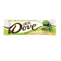 德芙(Dove)抹茶曲奇白巧克力 42g/袋装 休闲 零食