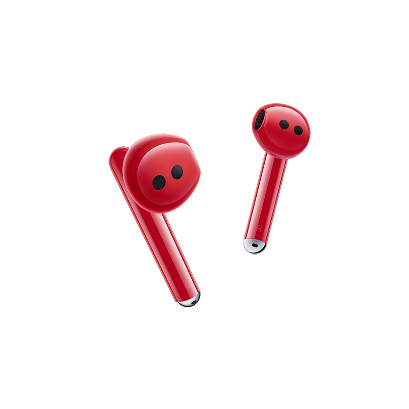 华为/HUAWEI FreeBuds 4E 有线充版 蜜语红 真无线蓝牙运动耳机 半入耳式 主动降噪舒适佩戴高解析音质