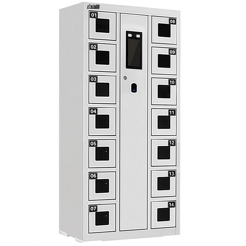 鑫木樽充电柜十四门台高清大图