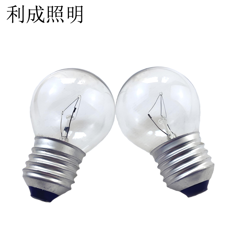 利成照明 G45钨丝灯泡 白炽灯泡 E27螺口25W高清大图