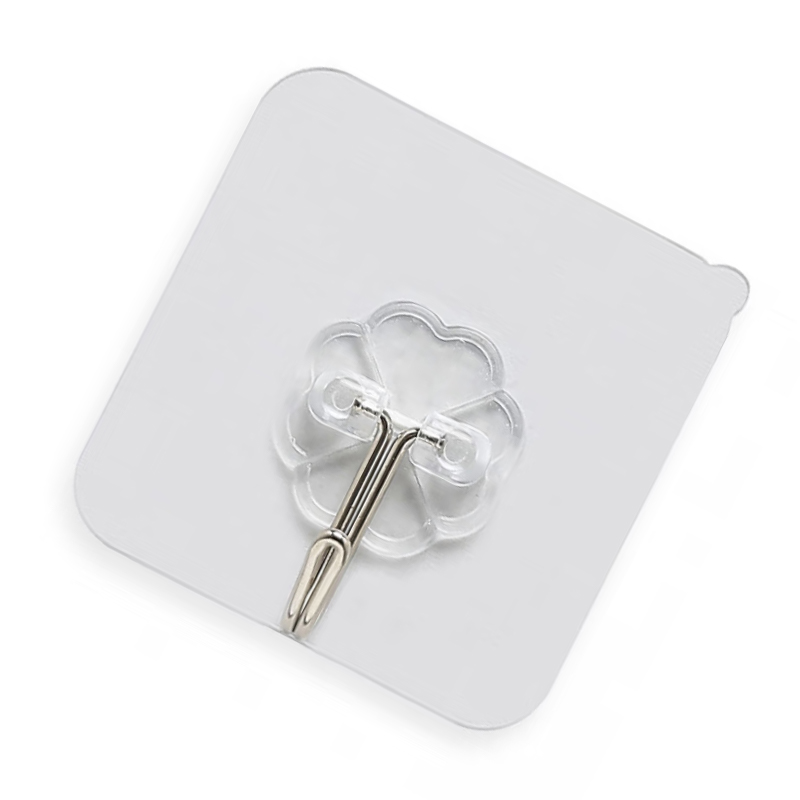 海亚森M1C01 MAX透明粘钩 50个/包高清大图