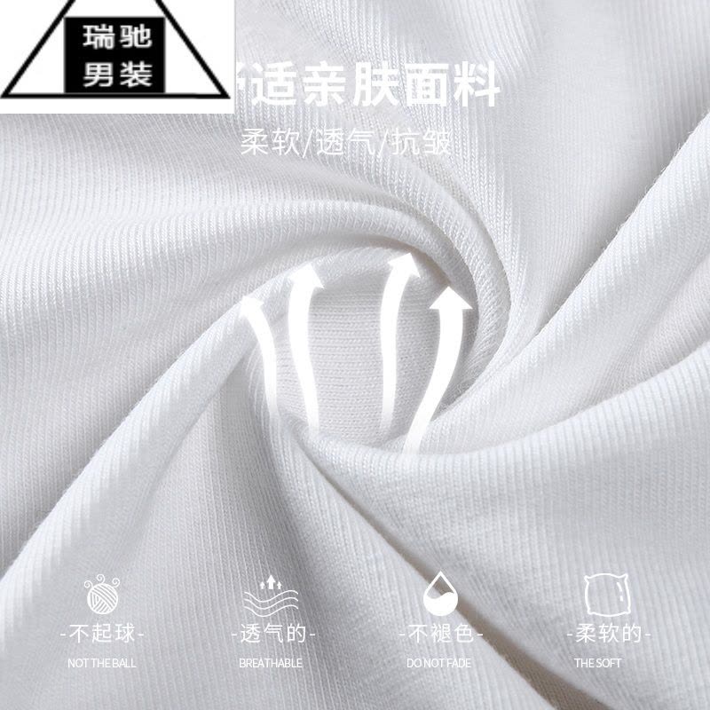 希杰狮王短袖t恤男士夏季冰丝潮流2023新款体恤衫冰感情侣半袖上衣服男装图片
