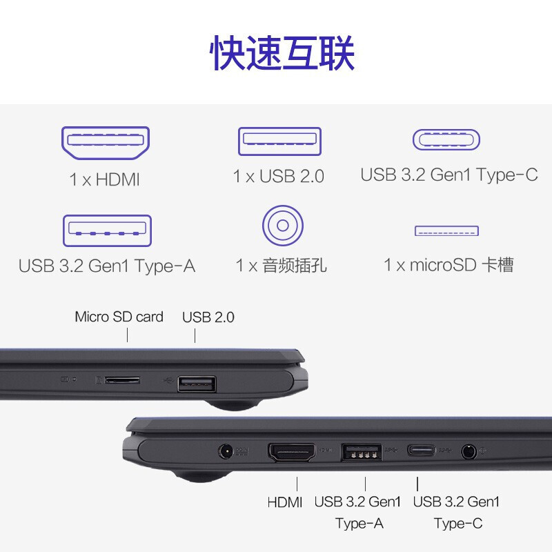 华硕(ASUS)顽石E510MA 轻薄笔记本电脑180°平展 15.6英寸学生商务办公网课双核轻薄本便携手提笔记本电脑(N4020双核 8G内存 256G固态 Win10)标配