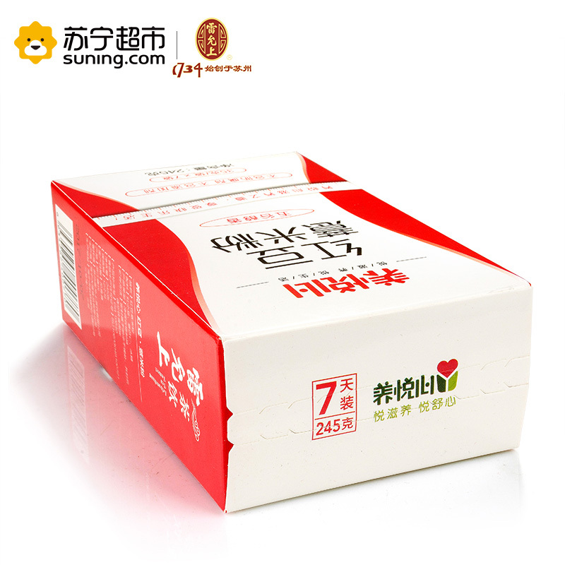 雷允上 养悦心红豆薏米粉薏仁粉祛湿养生粥五谷杂粮正品245g