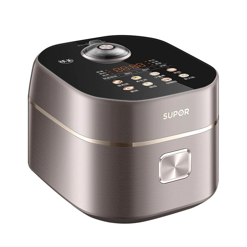 苏泊尔（SUPOR）电饭煲2L 有钛0涂层球釜内胆IH加热 不粘柴火饭电饭锅 24小时智能预约炭焱SF20HC0805