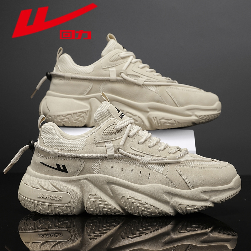 回力男鞋 秋季国潮男士棉鞋运动鞋休闲跑步冬季老爹鞋潮鞋