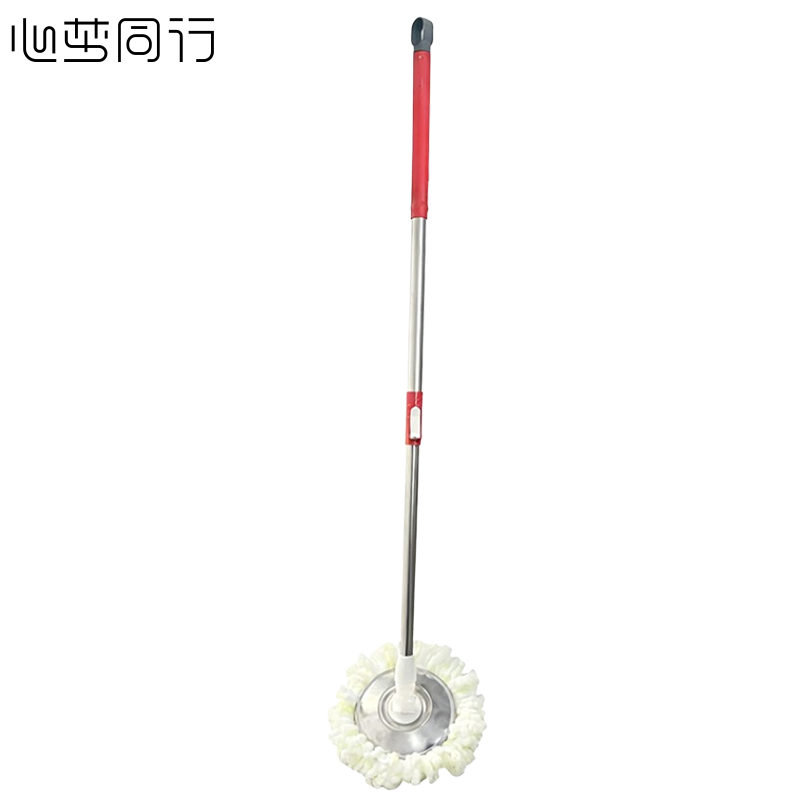 锦创天诚 旋转脱水拖把金属伸缩杆墩布拖布/把高清大图