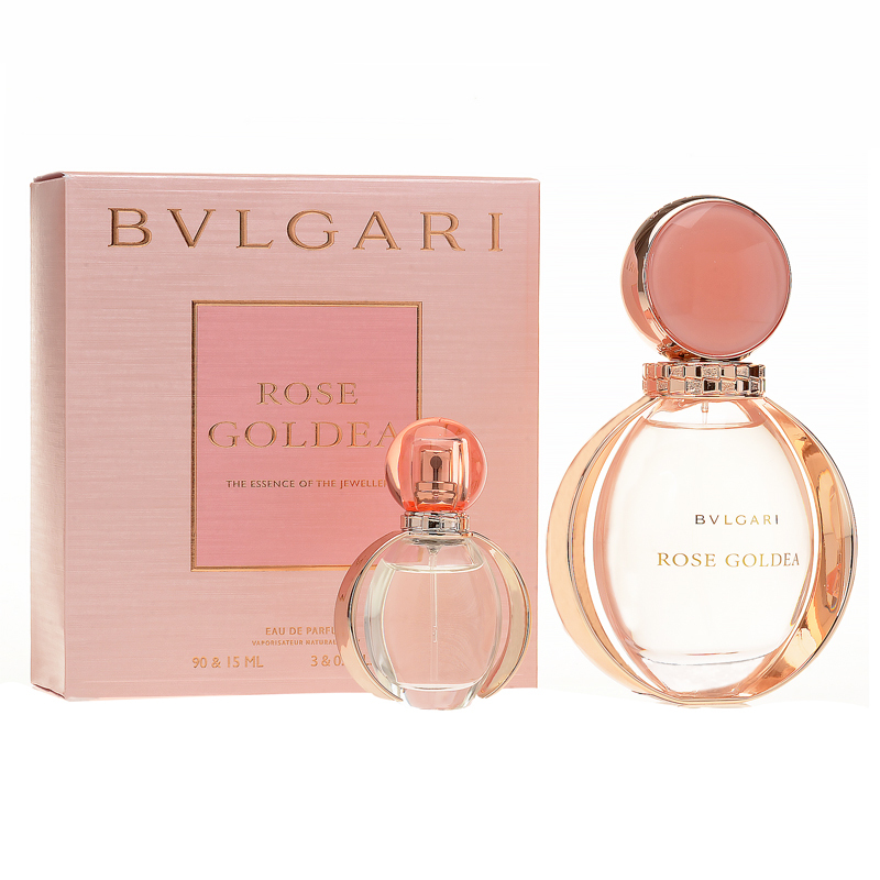Bvlgari宝格丽玫瑰金漾女神女士香水90ml+15ml 2件套装