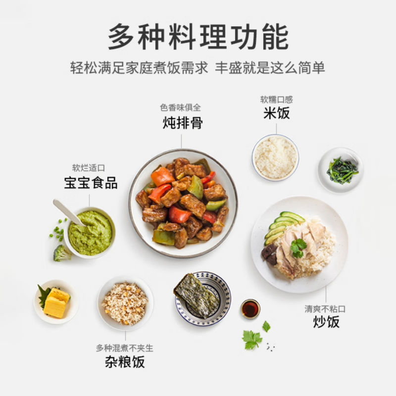 福库CUCKOO韩国原装进口CRP-MHTR0311FW 1-2人1.5L加热IH变频双压力智能切换款