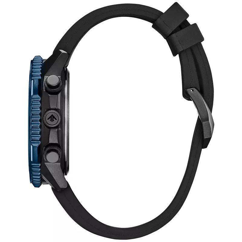 西铁城(CITIZEN)光动能男士多功能石英表46mm防水防震蓝贝母盘商务休闲手表高清大图