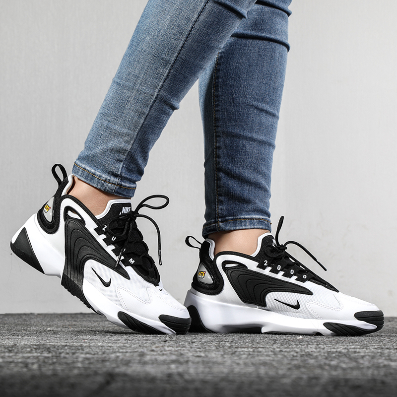 NIKE耐克女鞋2022春季新款老爹鞋跑步鞋zoom训练运动鞋AO0354-100