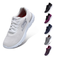 SKECHERS斯凯奇 GO RUN 400 低帮秋季女士轻质运动休闲跑步鞋14804/WHT
