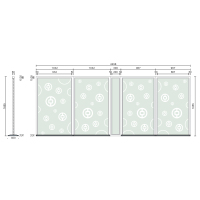 中行智能柜外罩背板(大背板/白色1032*1655*300)w01076025