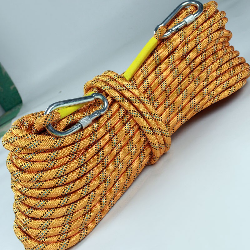 5mm加粗款 耐磨登山绳户外救援救生高空安全绳e静力绳子绳索装备攀登